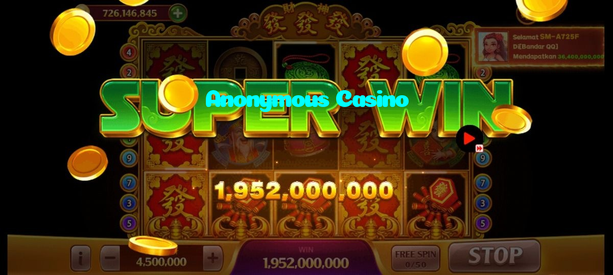 available types of Anonymous Casino bet including pre-match live express and system bets