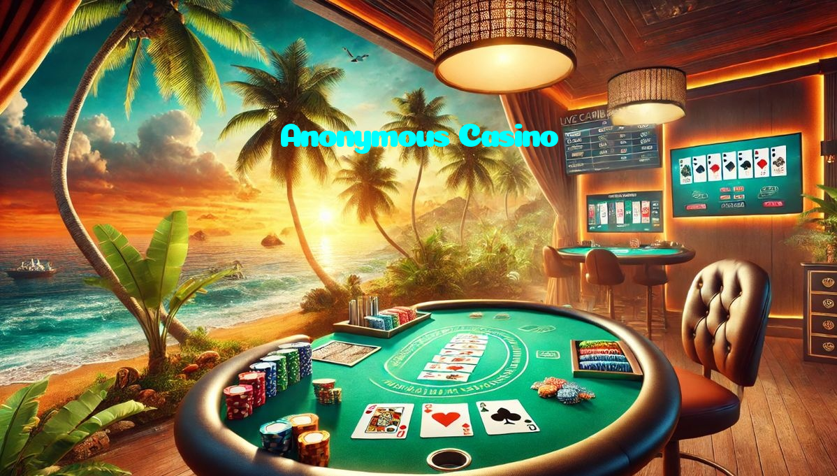 Anonymous Casino casino presented on mobile device in Pakistan with slots and live games